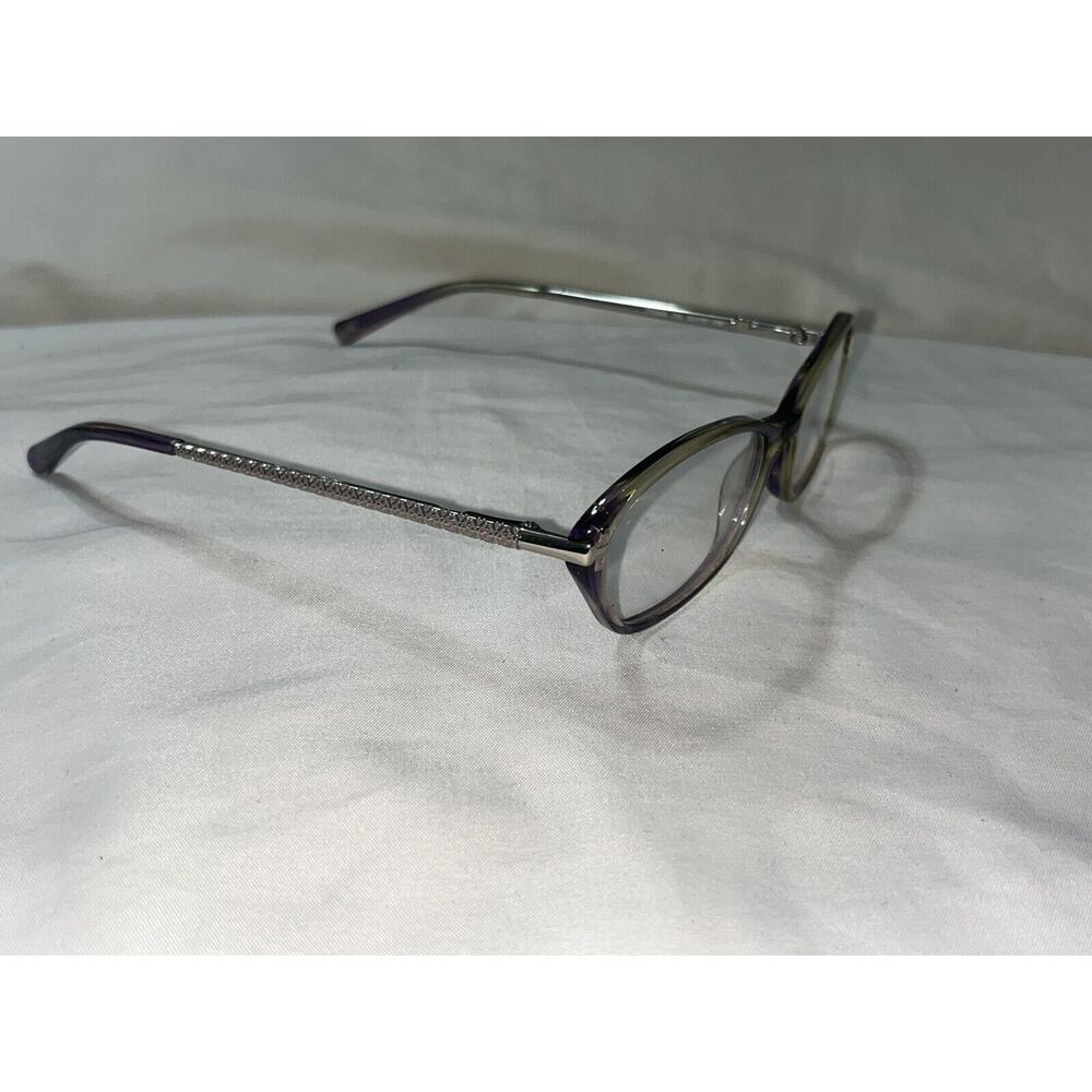 Tory‎ Burch TY 2008 745 Oval Eyeglasses Purple / Demo Lens 50-15-135